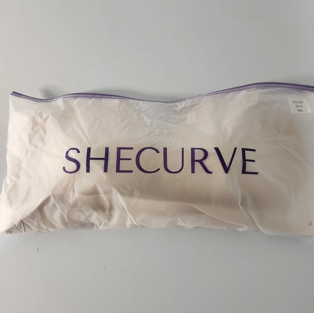She Curve Seamless Nude Full-Coverage Jelly Wireless Bra, Size 3XL